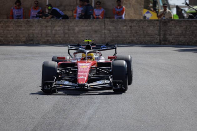 Formula 1 GP Azerbaijan Baku. Thursday, 24. September 2026 Lewis Hamilton 44, Scuderia Ferrari HP; Formula 1 GP Azerbaijan Baku. Thursday, 24. September 2026 Copyright: xBEAUTIFULxSPORTS Erlhofx