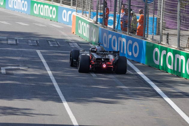 Formula 1 GP Azerbaijan Baku. Thursday, 24. September 2026 Nico Huelkenberg 27, Audi Revolut F1 Team; Formula 1 GP Azerbaijan Baku. Thursday, 24. September 2026 Copyright: xBEAUTIFULxSPORTS Erlhofx