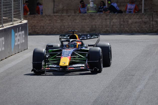 Formula 1 GP Azerbaijan Baku. Thursday, 24. September 2026 Max Verstappen 3, Oracle Red Bull Racing; Formula 1 GP Azerbaijan Baku. Thursday, 24. September 2026 Copyright: xBEAUTIFULxSPORTS Erlhofx