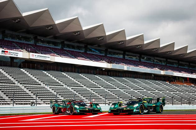 FIA WEC - 6 HOURS OF FUJI 2026 007 GAMBLE Tom (gbr), TINCKNELL Harry (gbr), 007 GAMBLE Tom (gbr), TINCKNELL Harry (gbr), Aston Martin THOR Team, Aston Martin Valkyrie 007, Hypercar, action 009 RIBERAS Alex (spa), SORENSEN Marco (dnk), Aston Martin THOR Team, Aston Martin Valkyrie 009, Hypercar, action during the 6 Hours of Fuji 2026, 6th round of the 2026 FIA World Endurance Championship, from September 25 to 27, 2026 on the Fuji Speedway in Oyama, Shizuoka, Japan - OyamaJapan  Copyright: xANTONINxVINCENTx