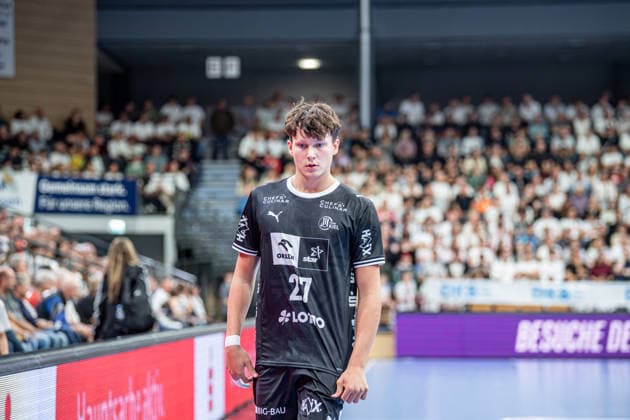 DHB Pokal; TV Hüttenberg - THW Kiel, 23.09.26 Vincent Faciejew (THW Kiel, 27) DHB Pokal; TV Hüttenberg - THW Kiel: Wetzlar, 23.09.26 Copyright: xBEAUTIFULxSPORTS Roeczeyx
