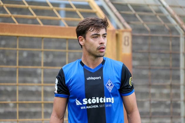 Masca (SV Waldhof Mannheim, 11), Torschütze zum 1:1 und 2:1 Fussball: Testspiel, SV Waldhof Mannheim vs. SV 07 Elversberg am 24.09.2026 in Mannheim (Seppl-Herberger-Stadion), Deutschland Mannheim Seppl-Herberger-Stadion Deutschland Copyright: xFranzxReindelx