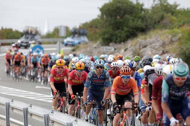 CRO Race 2026: Stage 3 Cyclists competes during the third stage of the CRO Race 2026, a 174.5-kilometre route from Krk to Labin on September 24, 2026 in Krk, Croatia. The six-stage race runs from September 22 to 27 across Croatia.  GoranxKovacic PIXSELL