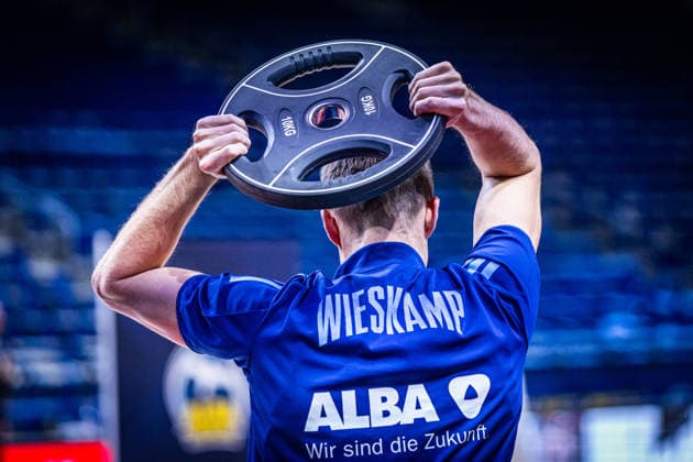 Basketball Berlin 24.09.2026 Saison 2026 2027 EasyCredit BBL 1. Bundesliga Männer, Herren Alba Berlin - Skyliners Frankfurt Joe Wieskamp (Alba Berlin, No.11)
