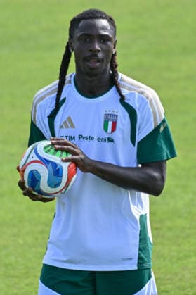 IPA88920453 - Italian player Moise Kean during TEAM ITALY - TRAINING, a UEFA Nations League soccer match in Florence, Italy, on September 24, 2026  Copyright: xLisaxGuglielmi IPAxSportx xx IPA88920453