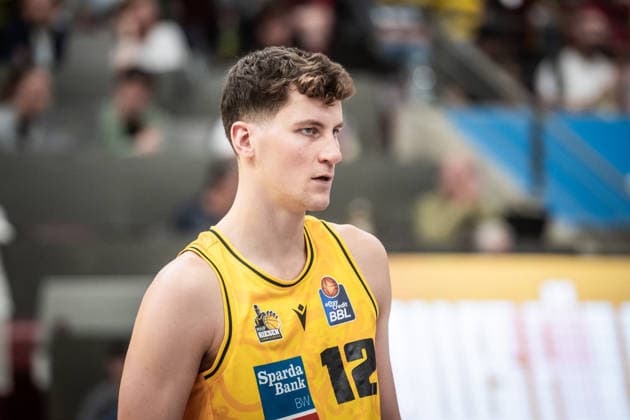 Patrick Cartier (MHP RIESEN Ludwigsburg, 12) GER, MHP Riesen Ludwigsburg vs. Rostock Seawolves, Basketball Bundesliga, easycredit BBL, 2. Spieltag, Spielzeit 2026 2027, 24.09.2026 GER, MHP Riesen Ludwigsburg vs. Rostock Seawolves, Basketball Bundesliga, easycredit BBL, 2. Spieltag, Spielzeit 2026 2027, 24.09.2026 Ludwigsburg Copyright: xSandyxDinkelackerx EP_SDR