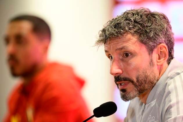 Italy v Belgium - UEFA Nations League 2026 Media Activities 24 09 2026 ROME, ITALY - SEPTEMBER 24 : Van Bommel Mark head coach of Belgium speaking with the media during a pre-match press conference, PK, Pressekonferenz ahead of the UEFA Nations League tournament league phase matchday 1 group A1 match between Italy and Belgium on September 24, 2026 in Rome, Italy, 24 09 2026 Rome Italy  Copyright: xJanxDexMeuleneirx