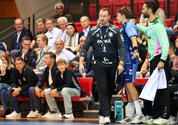 24.09.2026, Deutschland, Stuttgart, DHB Pokal Saison 2026 2027, TVB Stuttgart vs. HC Erlangen, TVB Trainer Misha Kaufmann