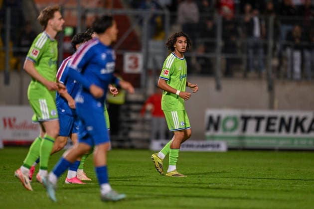 24.09.2026, Fussball, Saison 2026 2027, Testspiel, Rot-Weiß Oberhausen - FC Schalke 04, Amir El Abdouni (U19 FC Schalke 04) xRHR-FOTO YYx Copyright: KROEGER RHR-FOTOx RHR-FOTO YY