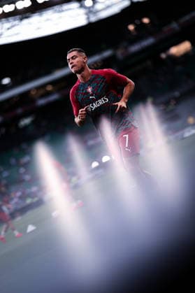 September 24, 2026, Lisboa, Lisboa, Portugal: Cristiano Ronaldo of Portugal national team, Nationalteam warming up during the UEFA Nations League 2026Ã¢â‚¬27 League Phase Matchday 1 match between Portugal and Wales at Estadio Jose Alvalade in Lisbon, Portugal Lisboa Portugal - ZUMAg283 20260924_zsp_g283_015 Copyright: xJoaoxGregoriox