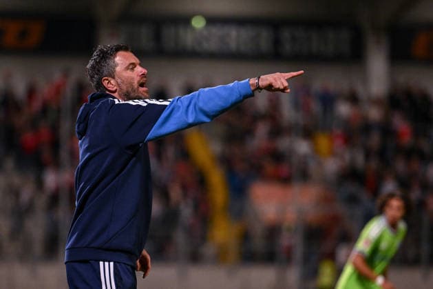 24.09.2026, Fussball, Saison 2026 2027, Testspiel, Rot-Weiß Oberhausen - FC Schalke 04, Co-Trainer Tim Hoogland (FC Schalke 04) xRHR-FOTO YYx Copyright: KROEGER RHR-FOTOx RHR-FOTO YY