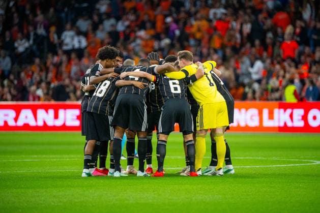 Fußball, Herren, Saison 2026 27, UEFA Nations League (Liga A, Gruppe 2, 1. Spieltag) in Amsterdam, Niederlande - Deutschland, Deutscher Kreis, 24.09.2026, Copyright: xMatthiasxKochx