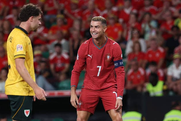 Lisbon, Portugal - September 24: Cristiano Ronaldo (Portugal) dissapointed during the UEFA Nations League 2026 27 League Phase Matchday 1 match between Portugal and Wales at Estadio Jose Alvalade on September 24, 2026 in Lisbon, Portugal Copyright: HMBxMedia JoaquimxFerreira