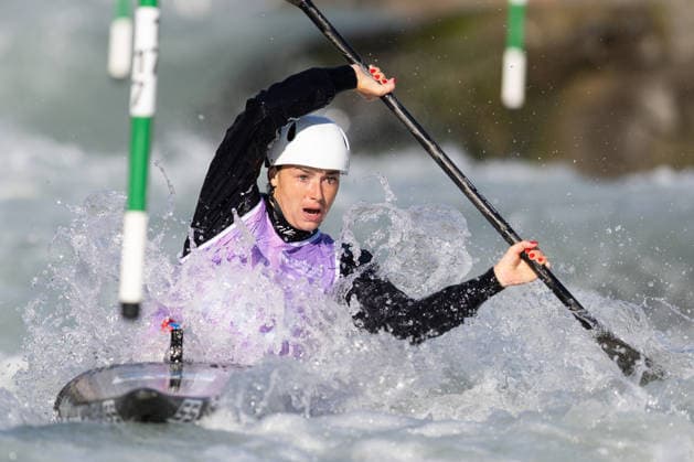 ICF Canoe Slalom European Championships Sona Stanovska during ICF Canoe Slalom European Championships in Ivrea, Italy, on September 24, 2026 Ivrea Italy  Copyright: xFotoxOlimpikx originalFilename:jastrzebowski-icfcanoe260924_npMaR.jpg