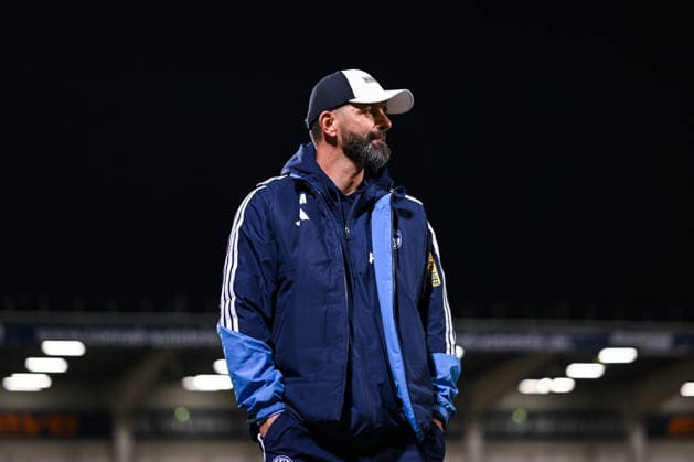 24.09.2026, Fussball, Saison 2026 2027, Testspiel, Rot-Weiß Oberhausen - FC Schalke 04, Trainer Miron Muslic (FC Schalke 04) xRHR-FOTO YYx Copyright: KROEGER RHR-FOTOx RHR-FOTO YY