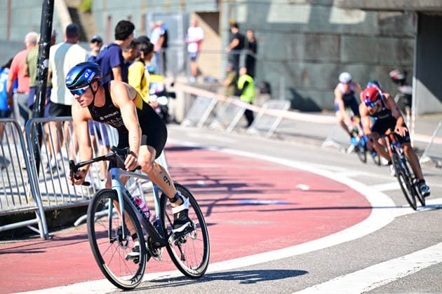 2026 World Triathlon Championship Finals Pontevedra Henry Haag of Germany is in action during the junior men race in 2026 World Triathlon Championship Finals Pontevedra at Pontevedra on September 24, 2026 in Pontevedra, Spain. Pontevedra Pontevedra Spain Copyright: xKaanxUcele PSxImagesxKaanxUcele PSxImagesx