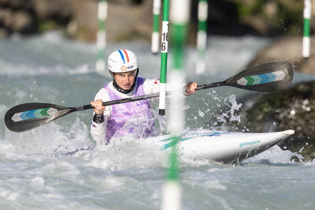 ICF Canoe Slalom European Championships Emma Vuitton during ICF Canoe Slalom European Championships in Ivrea, Italy, on September 24, 2026 Ivrea Italy  Copyright: xFotoxOlimpikx originalFilename:jastrzebowski-icfcanoe260924_npD2M.jpg