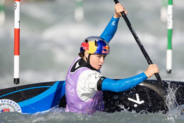 ICF Canoe Slalom European Championships Zuzana Pankova during ICF Canoe Slalom European Championships in Ivrea, Italy, on September 24, 2026 Ivrea Italy  Copyright: xFotoxOlimpikx originalFilename:jastrzebowski-icfcanoe260924_npybB.jpg