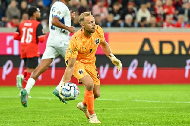 24.09.2026, Oberoesterreich Arena Linz, AUT, Uefa Nations League 2026 27 Group B - Oesterreich vs Israel, im Bild Alexander Schlager (AUT) UEFA Nations League 2026 27 Group B Match between Austria and Israel in Linz, Austria on 2026 09 24 Linz Oberoesterreich Austria