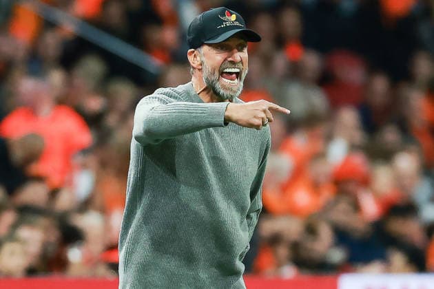 UEFA Nations League - 26 27 - Niederlande - Deutschland am 24.09.2026 in der Johan-Cruyff-Arena in Amsterdam, Trainer Jürgen Juergen Jurgen Klopp (Deutschland) reagiert an der Seitelinie.
