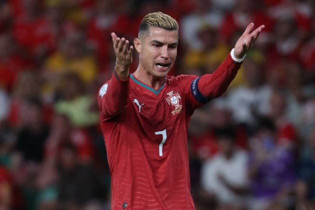 Lisbon, Portugal - September 24: Cristiano Ronaldo (Portugal) dissapointed during the UEFA Nations League 2026 27 League Phase Matchday 1 match between Portugal and Wales at Estadio Jose Alvalade on September 24, 2026 in Lisbon, Portugal Copyright: HMBxMedia JoaquimxFerreira