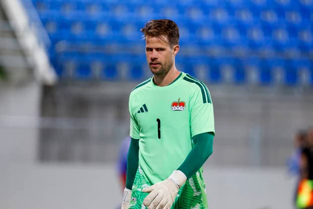 Benjamin Büchel, Buchel (Liechtenstein, 01) , Liechtenstein, UEFA , Nations League, 1. Spieltag, Liechtenstein vs. Litauen, 24.09.2026, Vaduz Rheinpark Stadion Liechtenstein Copyright: xGrantxHubbsx