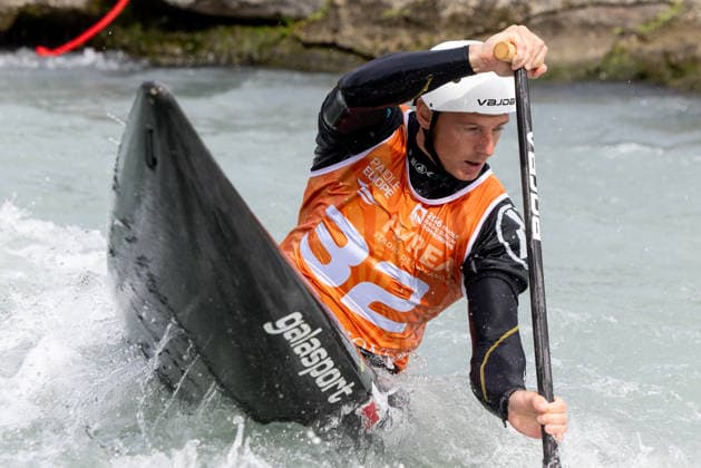 ICF Canoe Slalom European Championships Michal Wiercioch during ICF Canoe Slalom European Championships in Ivrea, Italy, on September 24, 2026 Ivrea Italy  Copyright: xFotoxOlimpikx originalFilename:jastrzebowski-icfcanoe260924_npkFa.jpg