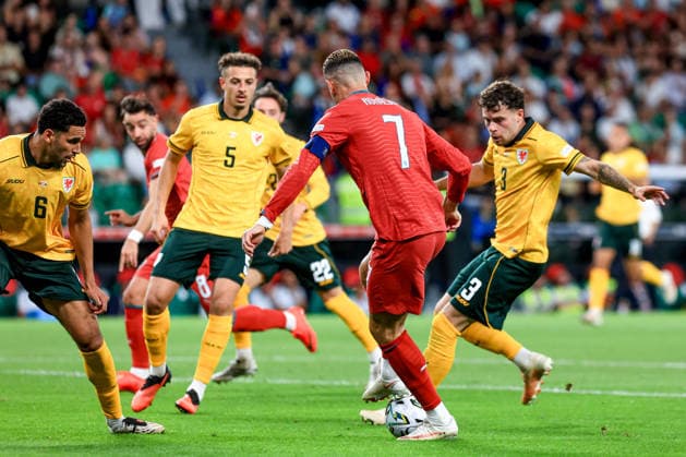 Cristiano Ronaldo forward of Portugal controls the ball during the UEFA Nations League 2026 27 group phase match between Portugal and Wales at Estadio Jose Alvalade on September 24, 2026 in Lisbon, Portugal. Portugal v Wales - UEFA Nations League 2026 27 Group A4 MD1 (Valter Gouveia SPP) Copyright: xValterxGouveia SPPx spp-en-VaGo-VG_L3029