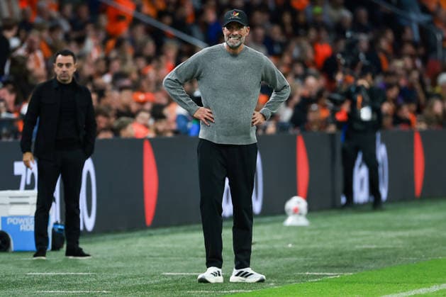 UEFA Nations League - 26 27 - Niederlande - Deutschland am 24.09.2026 in der Johan-Cruyff-Arena in Amsterdam, Trainer Jürgen Juergen Jurgen Klopp (Deutschland) reagiert an der Seitelinie.