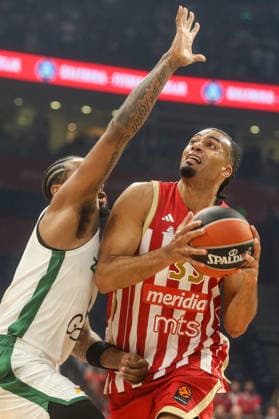 Crvena Zvezda Belgrade v Zalgiris Kaunas - EuroLeague BELGRADE, SERBIA - SEPTEMBER 24: Players in action during EuroLeague Basketball Regular Season Round 1 game between Crvena Zvezda Belgrade v Zalgiris Kaunas at Belgrade Arena on September 24, 2026 in Belgrade, Serbia. Filip Stevanovic Anadolu Belgrade Serbia. Editorial use only. Please get in touch for any other usage.  Copyright: x2026xAnadoluxFilipxStevanovicx