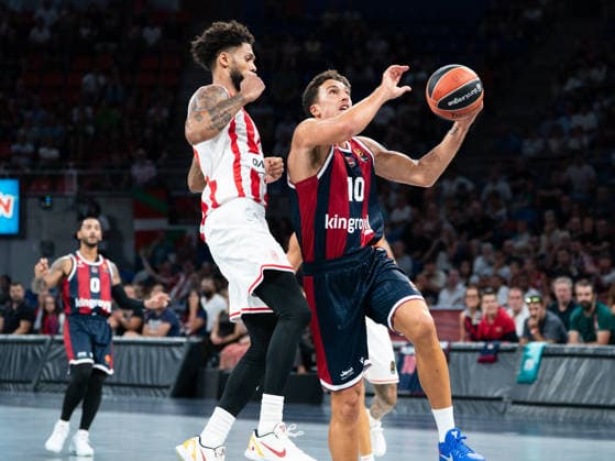 ESP: Euroleague Baskonia v Olympiacos BC Matteo Spagnolo of Baskonia during the Euroleague match, between Baskonia v Olympiacos BC played at Buesa Arena Stadium on September 24 2026 in Vitoria Spain VITORIA Spain Basketball Copyright: xAgenciaxLOFx