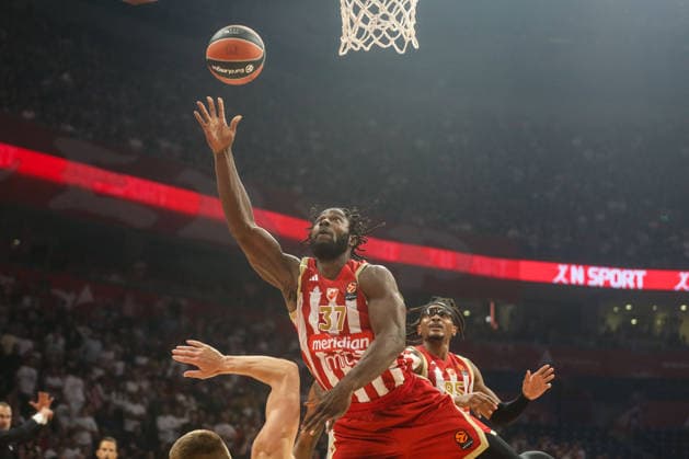 Crvena Zvezda Belgrade v Zalgiris Kaunas - EuroLeague BELGRADE, SERBIA - SEPTEMBER 24: Semi Ojeleye (37) of Crvena Zvezda in action during EuroLeague Basketball Regular Season Round 1 game between Crvena Zvezda Meridianbet Belgrade v Zalgiris Kaunas at Belgrade Arena on September 24, 2026 in Belgrade, Serbia. Filip Stevanovic Anadolu Belgrade Serbia. Editorial use only. Please get in touch for any other usage.  Copyright: x2026xAnadoluxFilipxStevanovicx