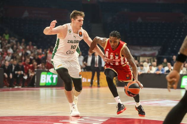 Crvena Zvezda Belgrade v Zalgiris Kaunas - EuroLeague BELGRADE, SERBIA - SEPTEMBER 24: Tyson Carter (11) of Crvena Zvezda in action during EuroLeague Basketball Regular Season Round 1 game between Crvena Zvezda Meridianbet Belgrade v Zalgiris Kaunas at Belgrade Arena on September 24, 2026 in Belgrade, Serbia. Filip Stevanovic Anadolu Belgrade Serbia. Editorial use only. Please get in touch for any other usage.  Copyright: x2026xAnadoluxFilipxStevanovicx