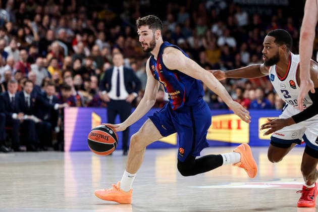 September 24, 2026, Barcelona, Barcelona, Spain: Dario Brizuela of FC Barcelona, Barca in action during the EuroLeague Regular Season Round 1 match played between FC Barcelona and Anadolu Efes at Palau Blaugrana on September 24, 2026 in Barcelona, Spain. Barcelona Spain - ZUMAa181 20260924_zaa_a181_158 Copyright: xJavierxBorregox