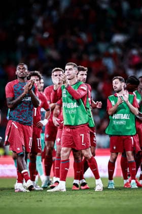 September 24, 2026, Lisboa, Lisboa, Portugal: Cristiano Ronaldo of Portugal national team, Nationalteam and teammates thank the home fans during the UEFA Nations League 2026Ã¢â‚¬27 League Phase Matchday 1 match between Portugal and Wales at Estadio Jose Alvalade in Lisbon, Portugal Lisboa Portugal - ZUMAg283 20260924_zsp_g283_151 Copyright: xJoaoxGregoriox