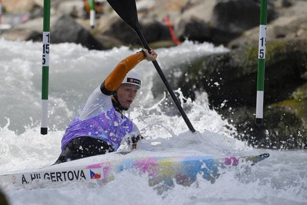 OTHER - Paddle - 2026 Paddle Europe Slalom Championships Photo by IPA ABACAPRESS.COM88931837 - Ivrea, Italy, September 24, 2026—2026 Paddle Europe Slalom Championships: Kayak and Canoe Slalom at the Canoe Stadium in Ivrea. Amalie Hilger???? of Team CZE in action during the 2026 Paddle Europe Slalom Championships Women s Kayak Teams Final Ivrea Italy  Copyright: xIPAxSport ABACAx
