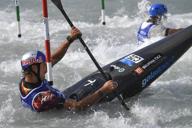 OTHER - Paddle - 2026 Paddle Europe Slalom Championships Photo by IPA ABACAPRESS.COM88932299 - Ivrea, Italy, September 24, 2026 — 2026 Paddle Europe Slalom Championships: Kayak and Canoe Slalom at the Canoe Stadium in Ivrea. Jakub KREJCI of Team CZE in action during the Men s Kayak Teams Final at the 2026 Paddle Europe Slalom Championships. Ivrea Italy  Copyright: xIPAxSport ABACAx