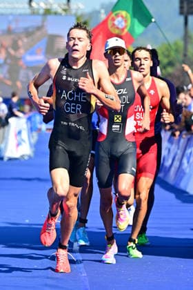 2026 World Triathlon Championship Finals Pontevedra Christian Ache of Germany is in action during the junior men race in 2026 World Triathlon Championship Finals Pontevedra at Pontevedra on September 24, 2026 in Pontevedra, Spain. Pontevedra Pontevedra Spain Copyright: xKaanxUcele PSxImagesxKaanxUcele PSxImagesx