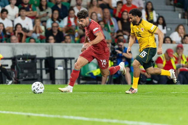September 24, 2026, Lisbon, Lisbon, Portugal: Portugal and Chelsea forward PEDRO NETO (18) in action during the game for Nations League between Portugal and Wales at Estadio Jose de Alvalade Lisbon Portugal - ZUMAs359 20260924_zsp_s359_194 Copyright: xAlexandrexdexSousax