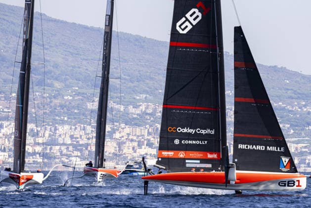 OTHER - Sailing - The Louis Vuitton 38th America s Cup Preliminary Regatta in Naples Photo by IPA ABACAPRESS.COM88922524 - Official Practice Races ahead of the Louis Vuitton 38th America s Cup Preliminary Regatta in Naples. Teams including Emirates Team New Zealand, Luna Rossa, GB1, Tudor Team Alinghi, and other international syndicates are testing their boats and fine-tuning their performance on the race course during the Louis Vuitton 38th America s Cup Preliminary Regatta in Naples, a sailing race in Naples, Italy, on September 24, 2026. Napoli Italy  Copyright: xIPAxSport ABACAx