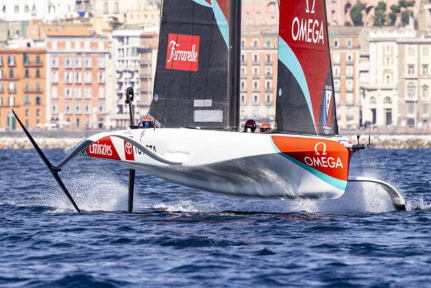 OTHER - Sailing - The Louis Vuitton 38th America s Cup Preliminary Regatta in Naples Photo by IPA ABACAPRESS.COM88922536 - Official practice races ahead of the Louis Vuitton 38th America s Cup Preliminary Regatta in Naples. Teams including Emirates Team New Zealand, Luna Rossa, GB1, Tudor Team Alinghi, and other international syndicates are testing their boats and fine-tuning their performance on the race course during the Louis Vuitton 38th America s Cup Preliminary Regatta in Naples, a sailing race in Naples, Italy, on September 24, 2026. Napoli Italy  Copyright: xIPAxSport ABACAx