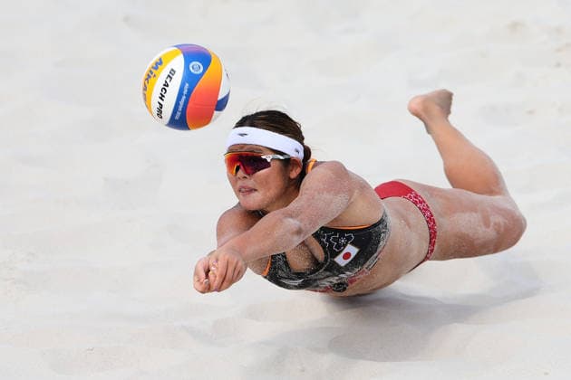 Sakura Ito (JPN), SEPTEMBER 25, 2026 - Beach volleyball, Beachvolleyball : Women s Preliminary Phase Pool F at Hekinan Ryokuchi Beach Court during the Asian Games Aichi-Nagoya 2026 in Aichi, Japan. Noxthirdxpartyxsales  aflo_350713331 KenichiroxOganex
