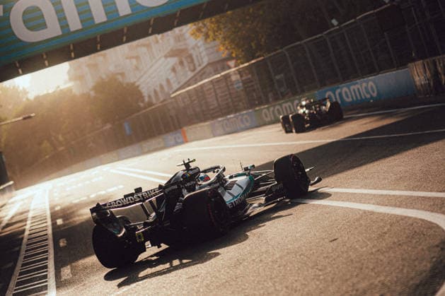 FORMULA 1 Qatar Airways Azerbaijan Grand Prix 12Andrea Kimi Antonelli (Mercedes AMG Petronas Formula One Team, 12) in FP2 at the FORMULA 1 Qatar Airways Azerbaijan Grand Prix 2026 2026 24 9 2026 Copyright: xTomxBaigentx