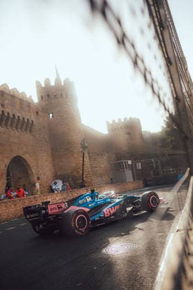 FORMULA 1 Qatar Airways Azerbaijan Grand Prix 43Franco Colapinto (BWT Alpine F1 Team, 43) in FP2 at the FORMULA 1 Qatar Airways Azerbaijan Grand Prix 2026 2026 24 9 2026 Copyright: xTomxBaigentx