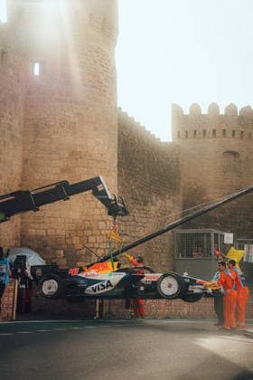FORMULA 1 Qatar Airways Azerbaijan Grand Prix 41Arvid Lindblad (Visa Cash App Racing Bulls Formula One Team, 41) in FP2 at the FORMULA 1 Qatar Airways Azerbaijan Grand Prix 2026 2026 24 9 2026 Copyright: xTomxBaigentx