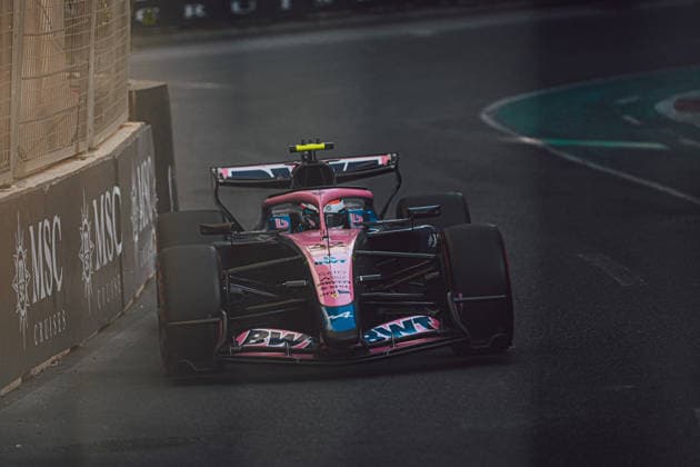 FORMULA 1 Qatar Airways Azerbaijan Grand Prix 43Franco Colapinto (BWT Alpine F1 Team, 43) in FP2 at the FORMULA 1 Qatar Airways Azerbaijan Grand Prix 2026 2026 24 9 2026 Copyright: xTomxBaigentx
