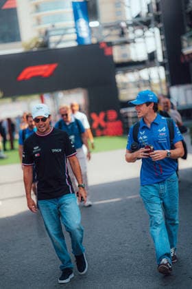 FORMULA 1 Qatar Airways Azerbaijan Grand Prix 43Franco Colapinto (BWT Alpine F1 Team, 43) in FP2 at the FORMULA 1 Qatar Airways Azerbaijan Grand Prix 2026 2026 24 9 2026 Copyright: xTomxBaigentx
