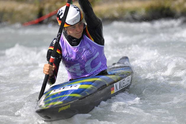 OTHER - Paddle - 2026 Paddle Europe Slalom Championships Photo by IPA ABACAPRESS.COM88931830 - Ivrea, Italy, September 24, 2026 — 2026 Paddle Europe Slalom Championships: Kayak and Canoe Slalom at the Canoe Stadium in Ivrea. The MUELLER Nova Team (GER) in action during the 2026 Paddle Europe Slalom Championships Women s Kayak Teams Final Ivrea Italy  Copyright: xIPAxSport ABACAx
