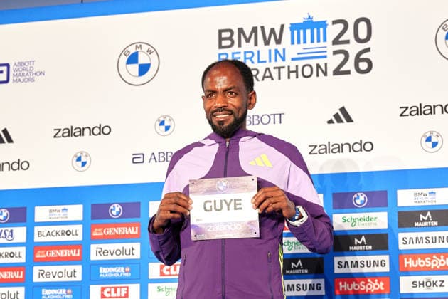 Guye Adola, GER, Pressekonferenz, BMW Berlin Marathon 2026, Toplaeufer der Herren, 25.09.2026 GER, Pressekonferenz, BMW Berlin Marathon 2026, Toplaeufer der Herren, 25.09.2026 Berlin