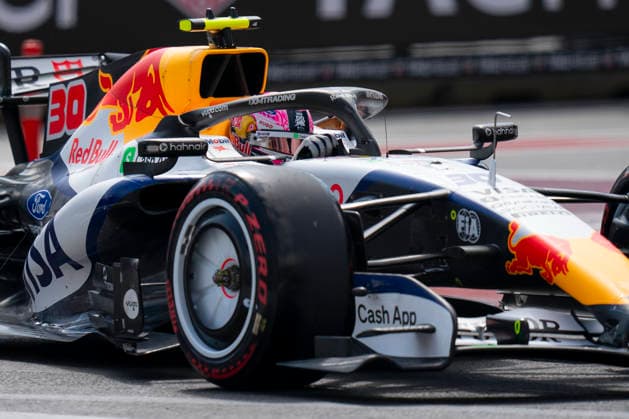 FORMULA 1 AZERBAIJAN GRAND PRIX 2026 Liam Lawson (NZL) 30 Racing Bulls in practice during the Formula 1 Qatar Airways Azerbaijan Grand Prix 2026, Round 15 of the 2026 Formula 1 World Championship, WM, Weltmeisterschaft from 24th - 26th September 2026 at the Baku City Circuit, Baku, Azerbaijan. Credit: Robbie Hoad Every Second Media Editorial use only. All images are copyright Every Second Media Limited. No images may be reproduced without prior permission. Copyright: xIMAGO EveryxSecondxMediax ESM-2183-0309 RobbiexHoadx xEveryxSecondxMediax
